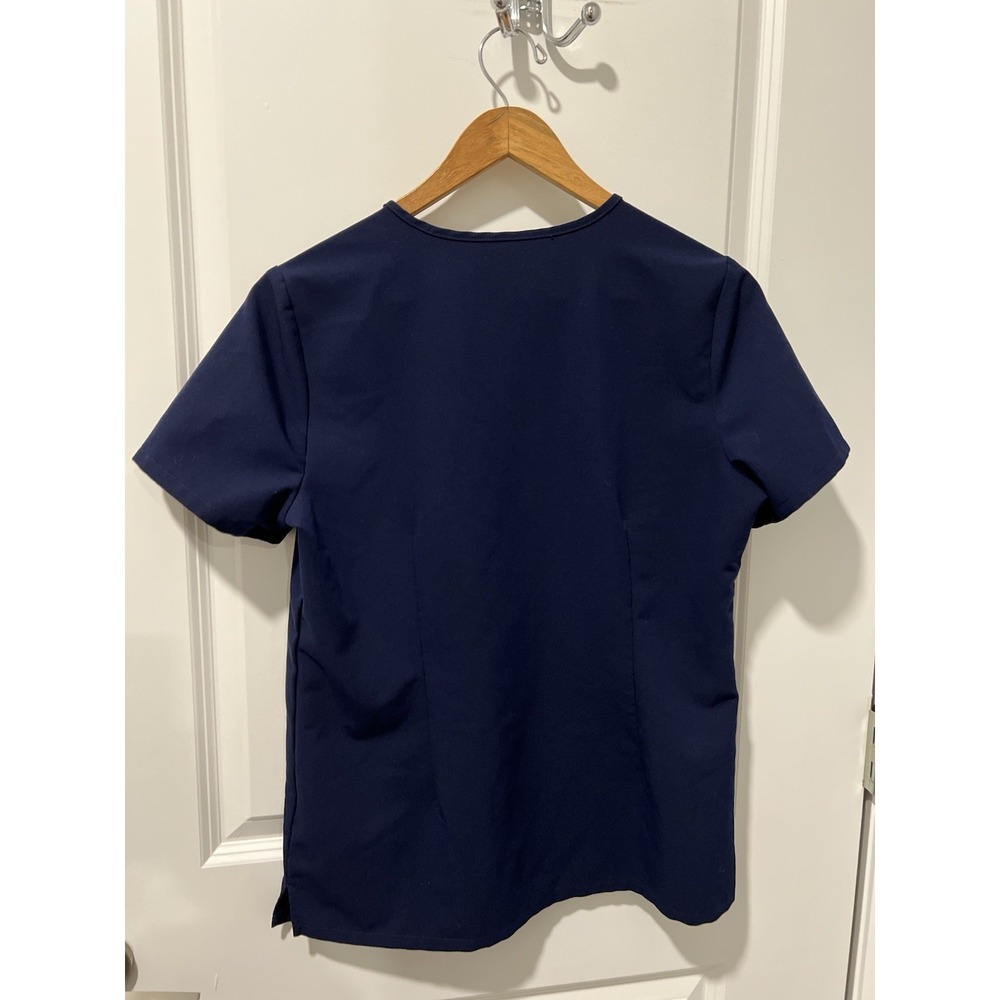 FIGS Navy Blue Scrub Set Casma Top Zamora Jogger Technical Collection Womens S - Picture 10 of 14